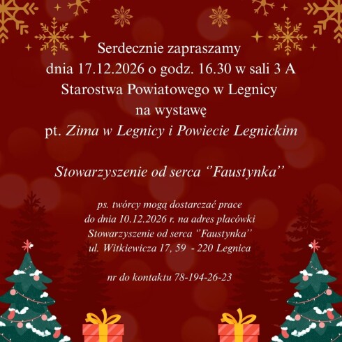 Wystawa pt. Zima w Legnicy i Powiecie Legnickim