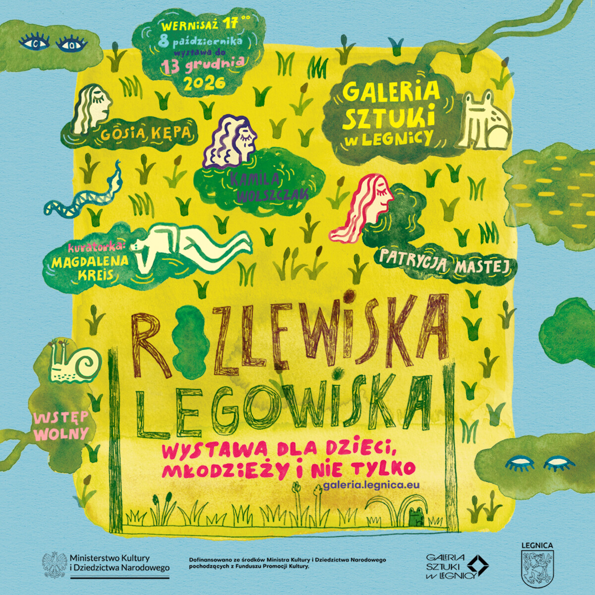 Rozlewiska, legowiska