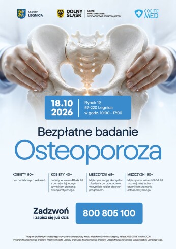 Zadbaj o swoje zdrowie i mocne kości!