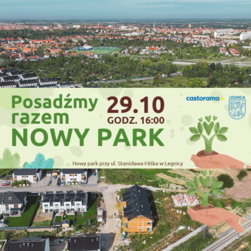 Posadźmy razem nowy park przy ul. S. Miśka! Akcja sadzenia drzew i sąsiedzki grill